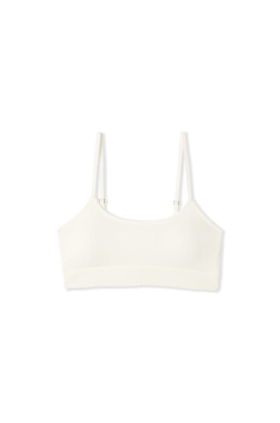 Soutien-gorge brassi&egrave;re en pointelle;${refinementColor}