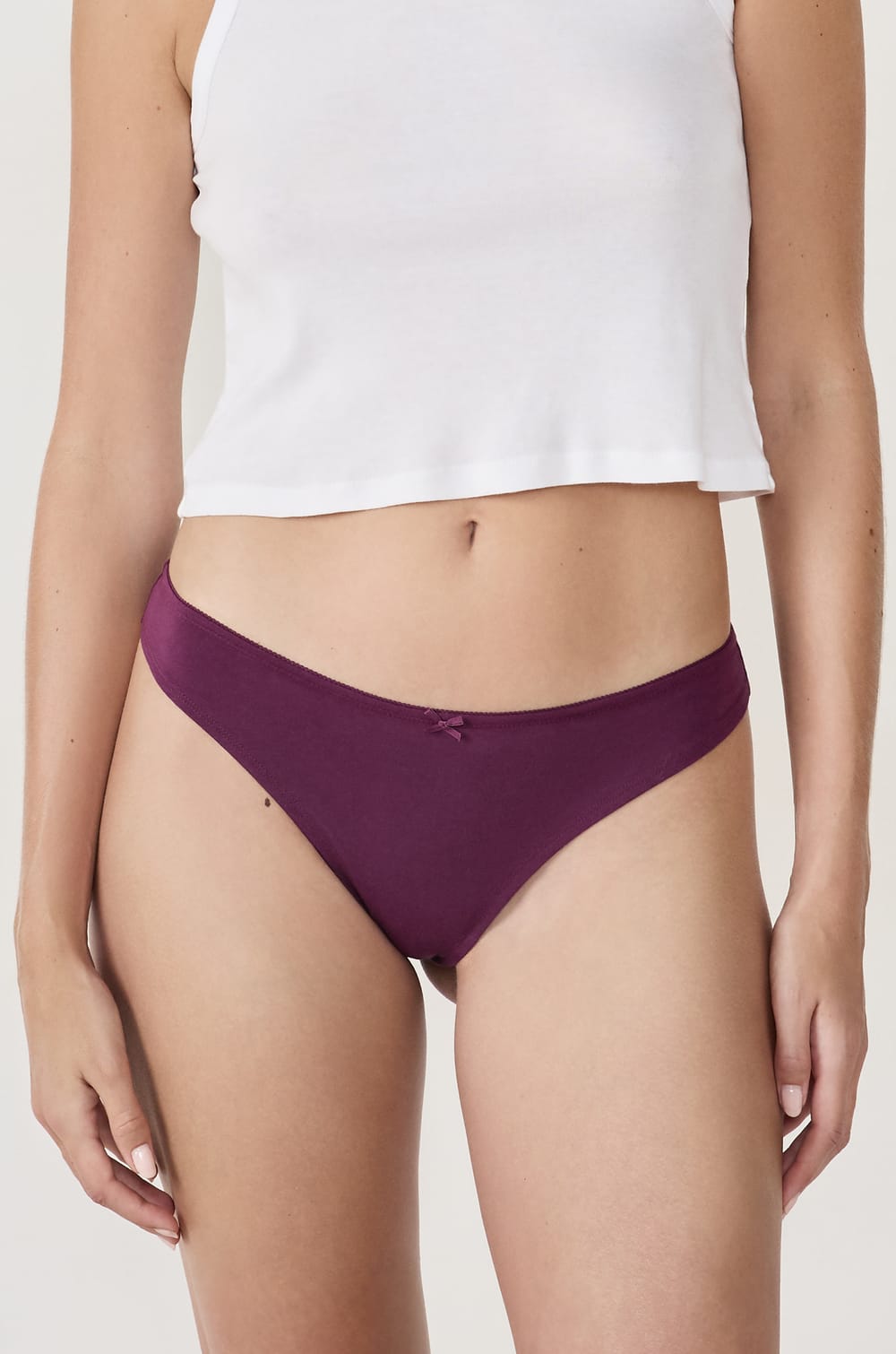 Pack of 7 Cotton Brazilian Briefs;${refinementColor}