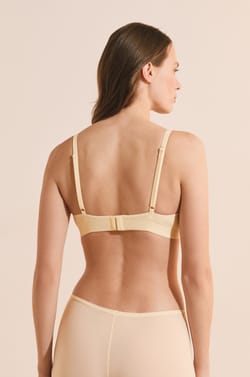 Soutien-gorge triangle en microfibre;${refinementColor}