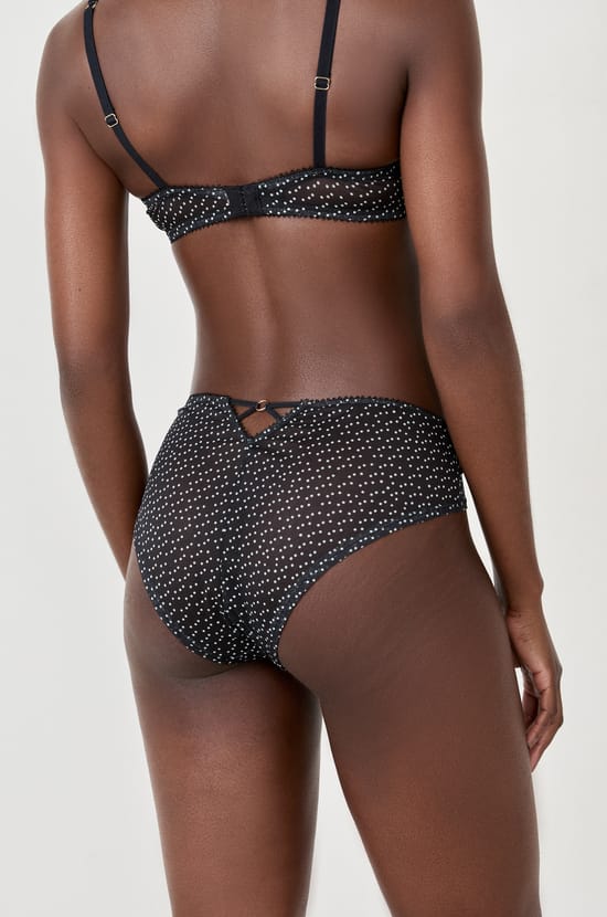 Polka dot tulle hipster;${refinementColor}