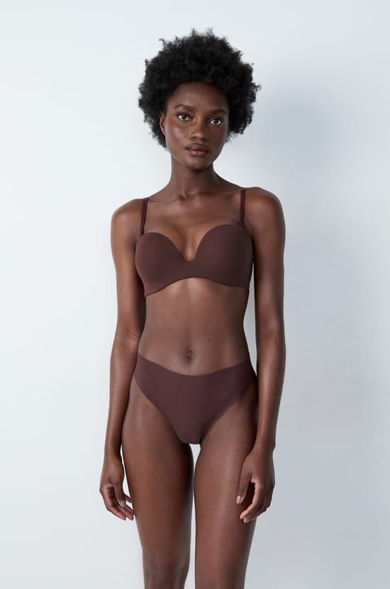 Push-up Strapless Bra;${refinementColor}