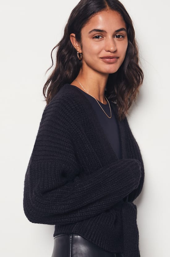 Tie Cardigan;${refinementColor}