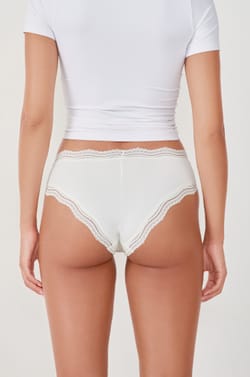 Boyshorts With Lace Details;${refinementColor}