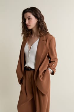 Veste de blazer;${refinementColor}