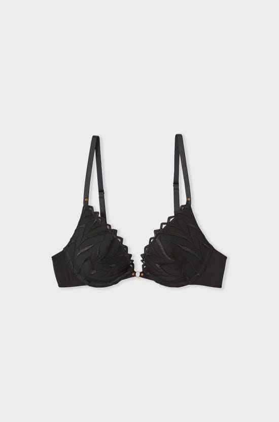 Bra No.2 - The plunge push-up;${refinementColor}