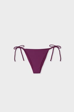 Bas de maillot de bain &agrave; nouer;${refinementColor}