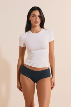 Shorty en coton;${refinementColor}