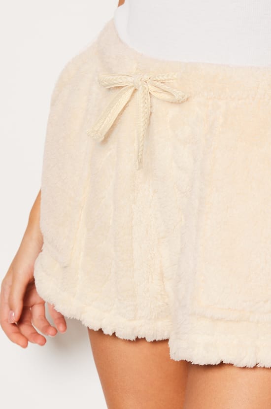 Short de pyjama polaire;${refinementColor}
