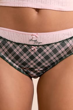 Lot de 2 tangas en coton;${refinementColor}