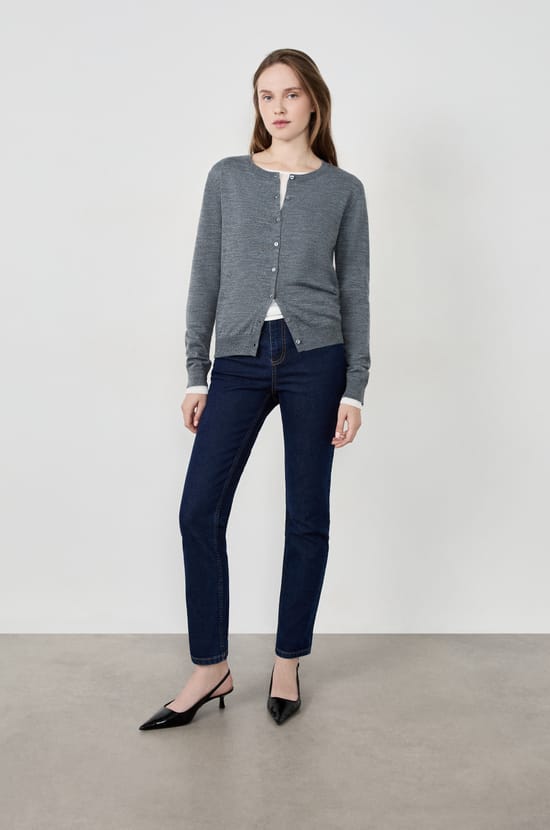 Wool Cardigan;${refinementColor}