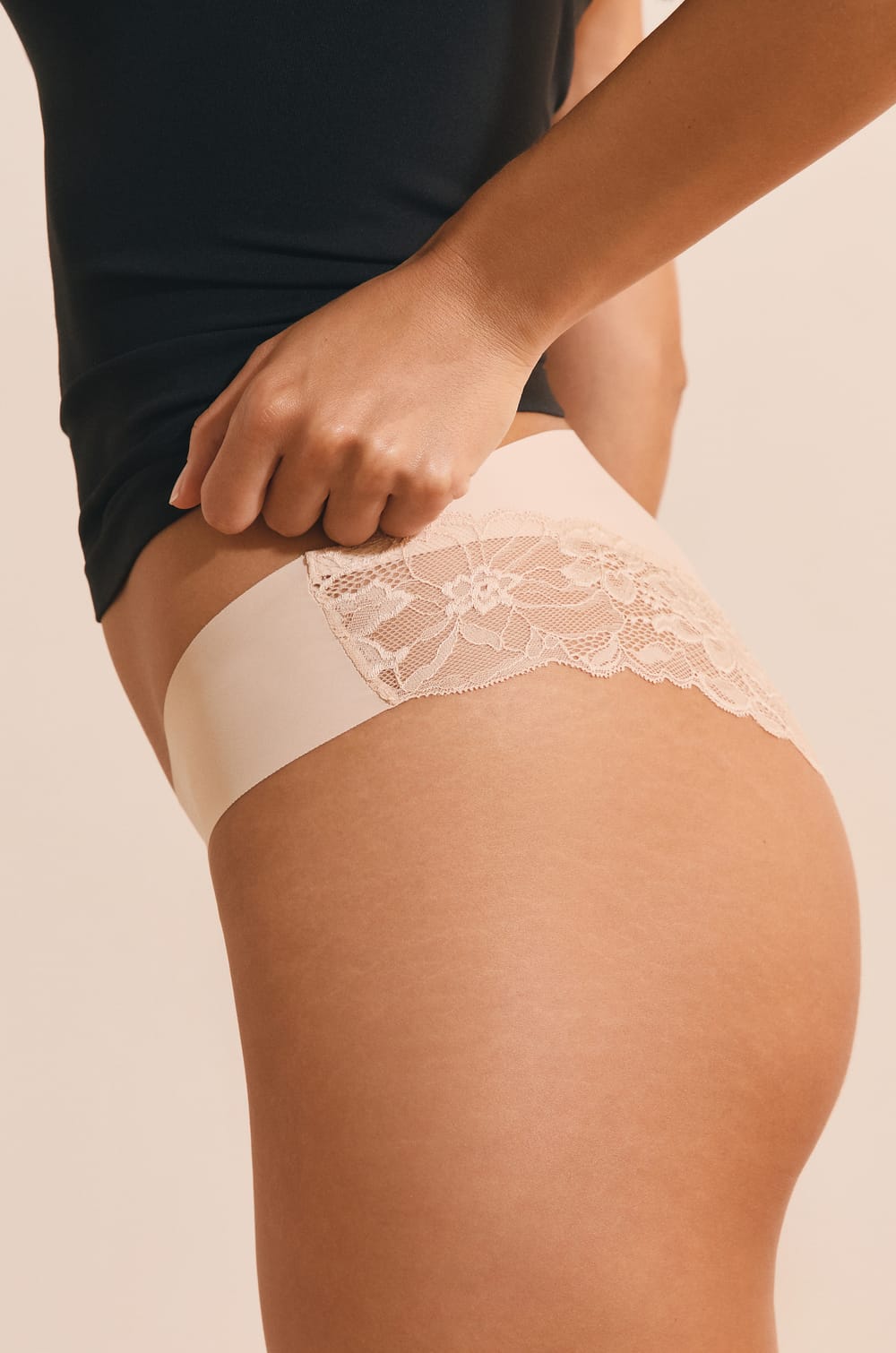 Culotte en microfibre;${refinementColor}