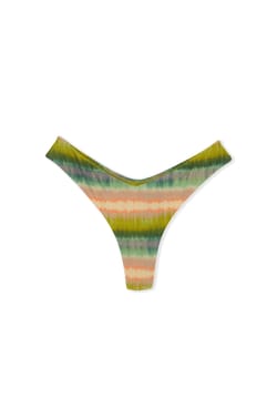 Bas de maillot de bain br&eacute;silien high leg imprim&eacute; paillet&eacute;;${refinementColor}