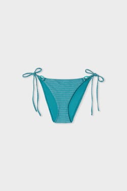 Bas de maillot de bain bikini &agrave; nouer paillet&eacute;;${refinementColor}
