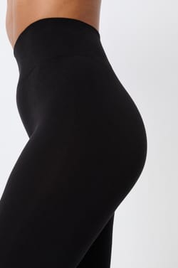 Seamless Leggings with Cotton;${refinementColor}