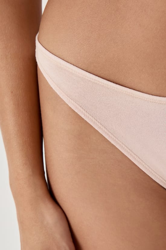 Culotte bikini en coton;${refinementColor}