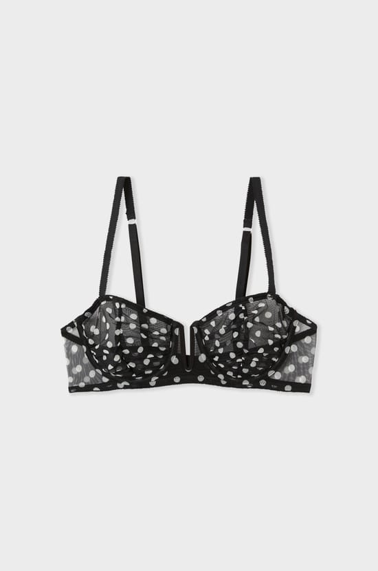 Bra N.9 - Polka Dot Balconette;${refinementColor}