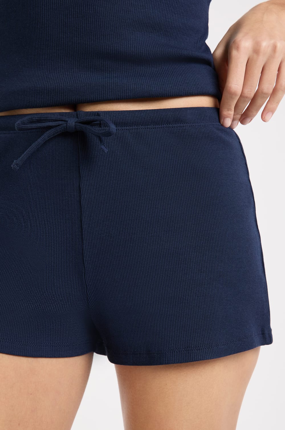 Short de pyjama avec coton;${refinementColor}