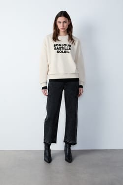 Printed Sweatshirt;${refinementColor}