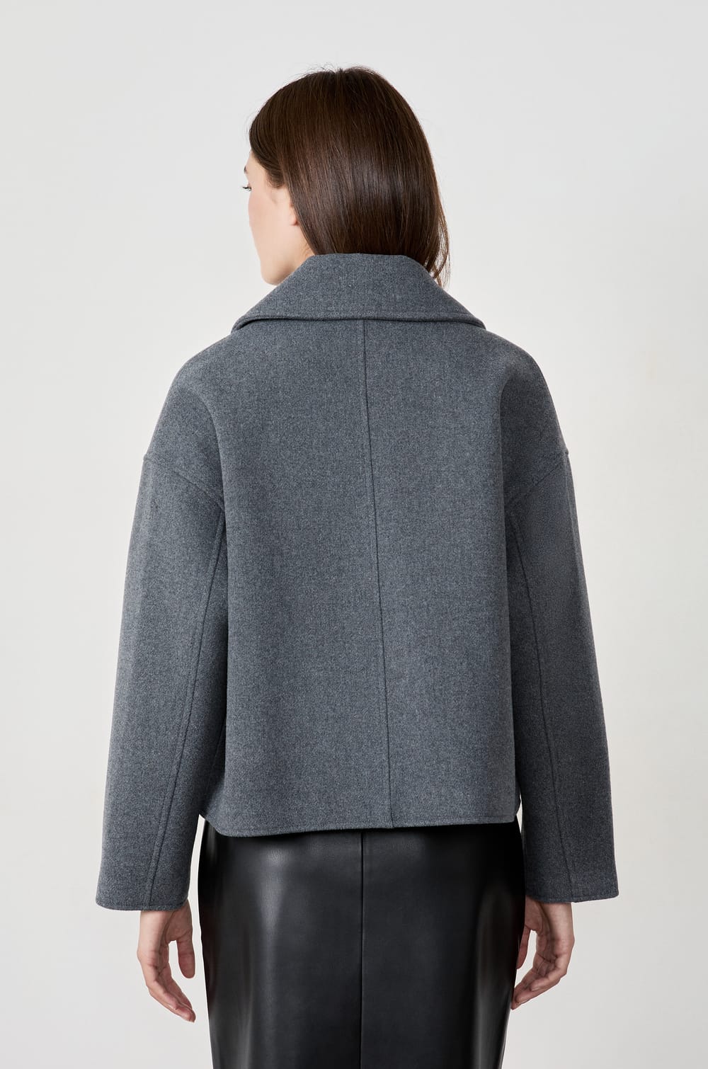 Short Peacoat;${refinementColor}