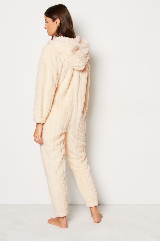 Fleece Jumpsuit;${refinementColor}