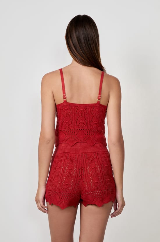 Top en maille;${refinementColor}