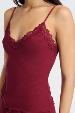 Pyjama 2 pièces en maille fine;${refinementColor}