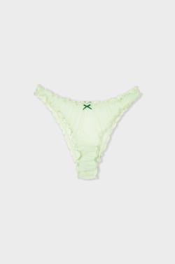 Tanga en tulle imprim&eacute;;${refinementColor}