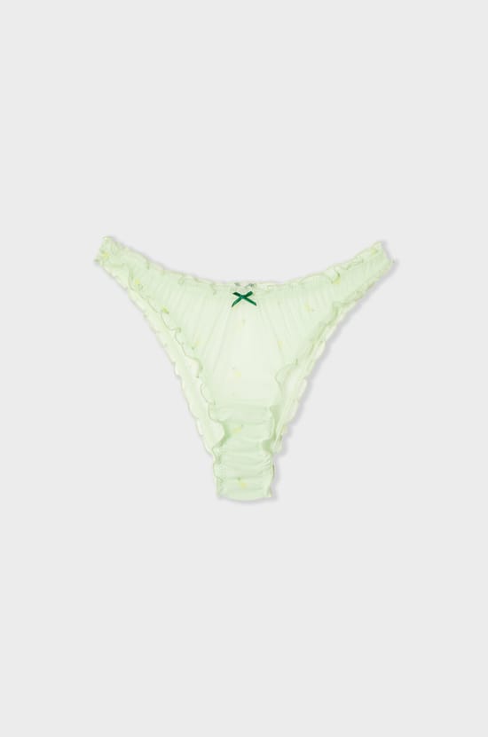 Tanga en tulle imprim&eacute;;${refinementColor}