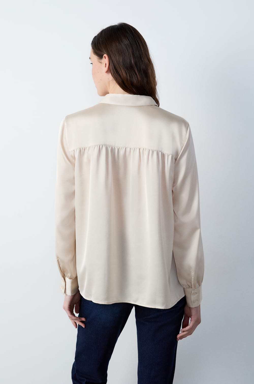 Satin Shirt;${refinementColor}