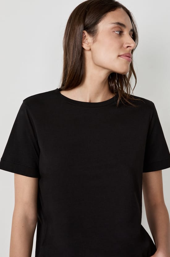 T-shirt manches courtes en coton;${refinementColor}