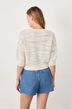Pull manches 3/4;${refinementColor}
