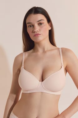 Sujetador con copas finas, clips de lactancia;${refinementColor}