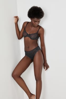 Polka dot tulle hipster;${refinementColor}
