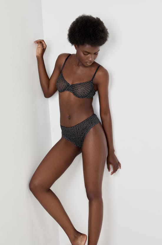 Polka dot tulle hipster;${refinementColor}