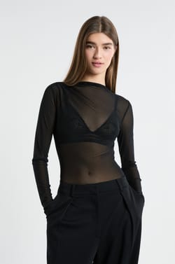 T-shirt manches longues transparent;${refinementColor}