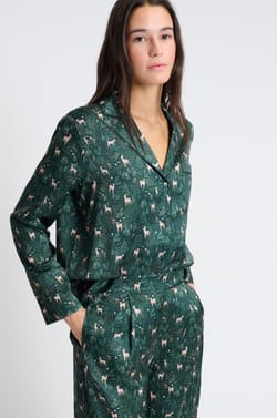 Pyjama 2 pièces à imprimés;${refinementColor}