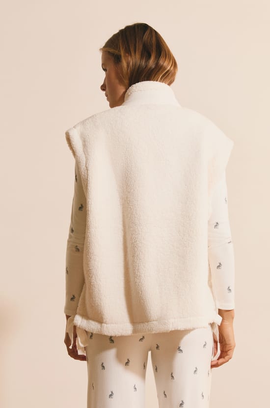Gilet sans manches avec noeuds;${refinementColor}