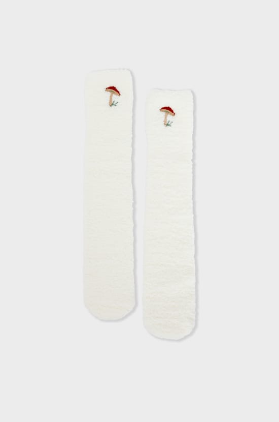 Chaussettes en fausse fourrure;${refinementColor}
