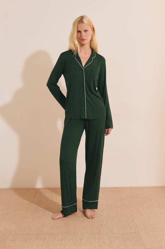 2-delige pyjamaset met lange mouwen;${refinementColor}