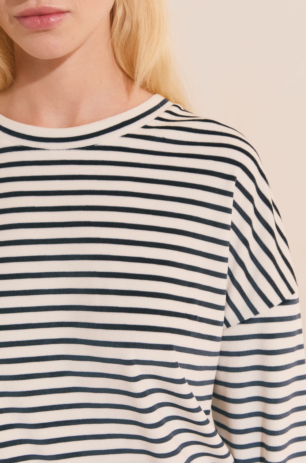 Ensemble de pyjama 2 pi&egrave;ces &agrave; rayures;${refinementColor}