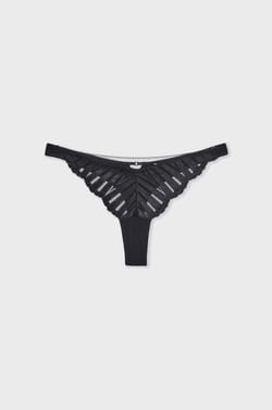 Lace Tanga with Jewelry Details;${refinementColor}