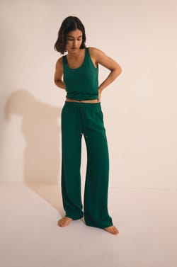 Pantalon de pyjama &eacute;lastiqu&eacute;;${refinementColor}