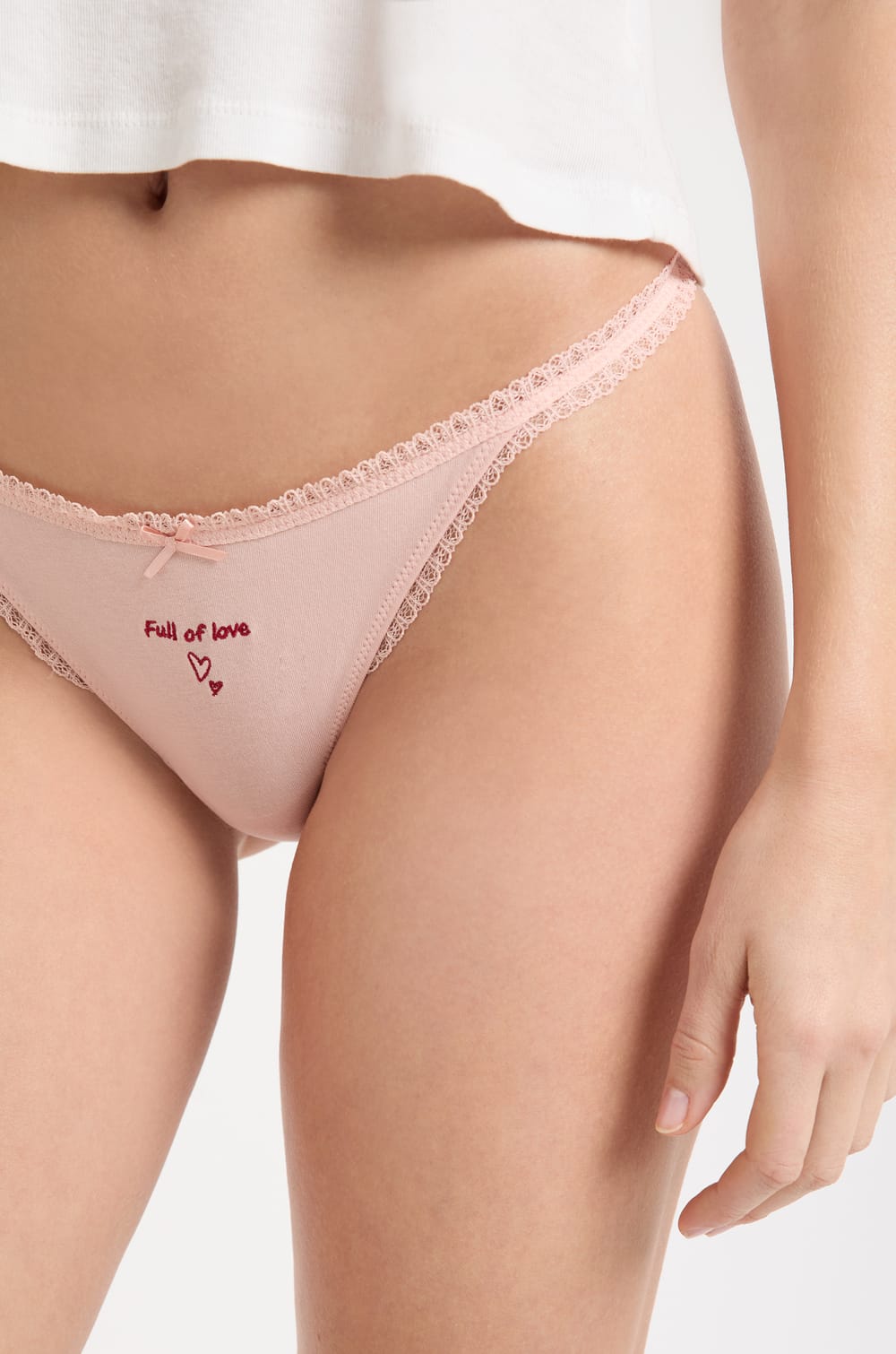 Cotton Thong;${refinementColor}