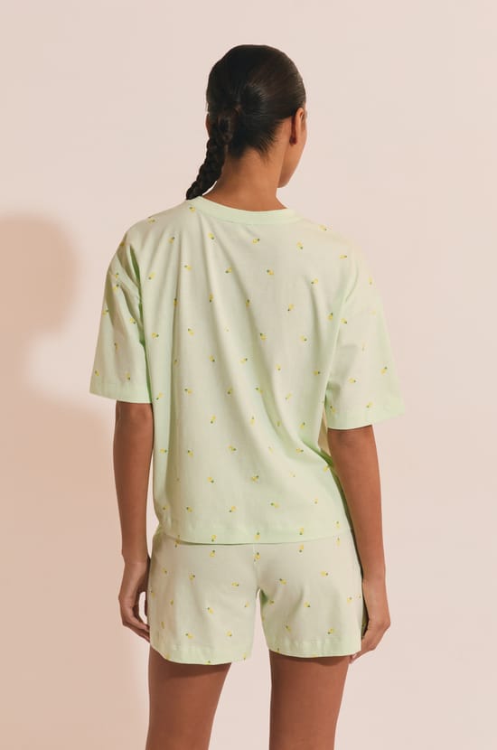 Pyjama 2 pi&egrave;ces motifs ananas;${refinementColor}