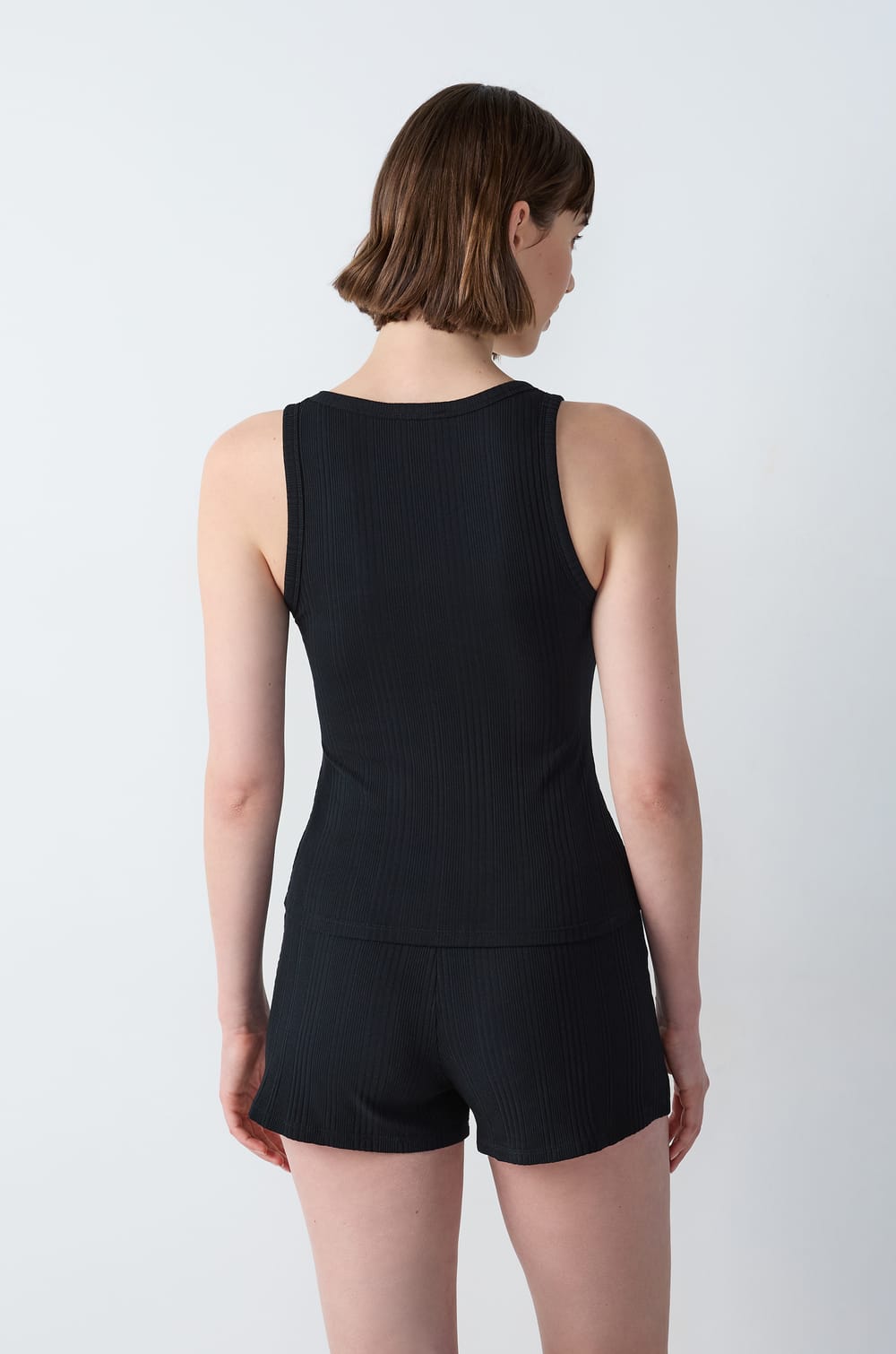 Ribbed Tank Top;${refinementColor}