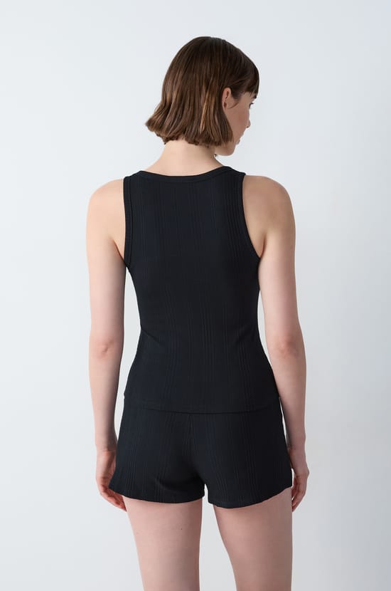 Ribbed Tank Top;${refinementColor}