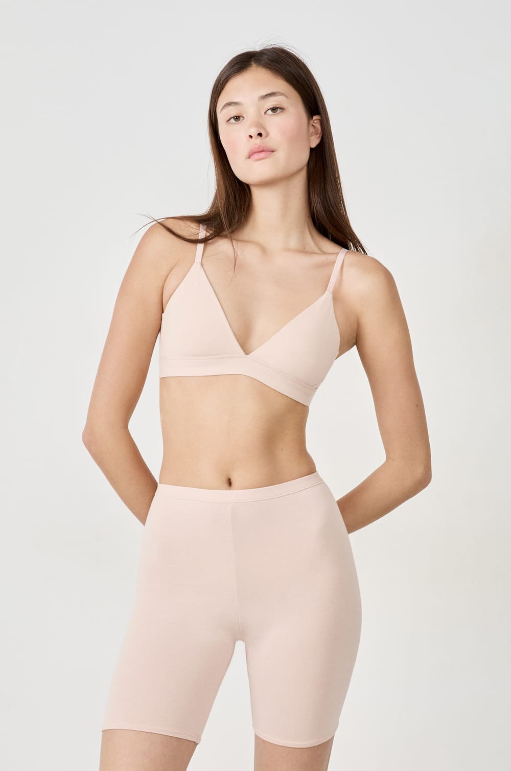 Cotton shorts;${refinementColor}