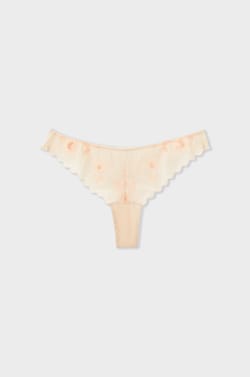 Tanga with Embroidery;${refinementColor}