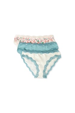 Lot de 3 culottes en coton;${refinementColor}