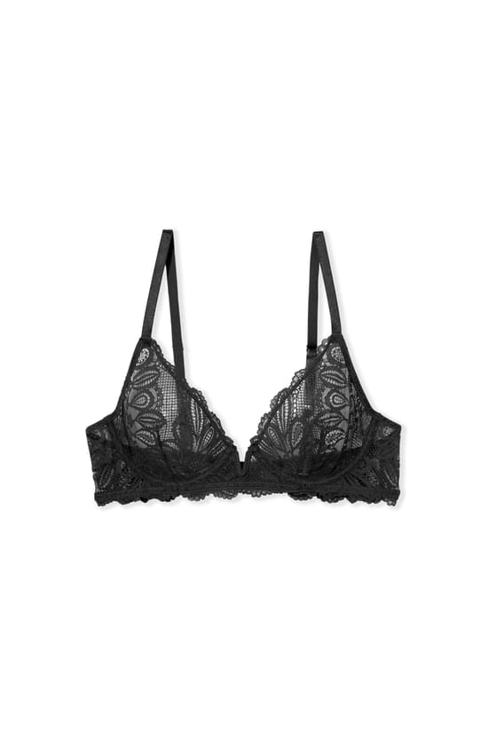 Soutien-gorge corbeille en dentelle;${refinementColor}